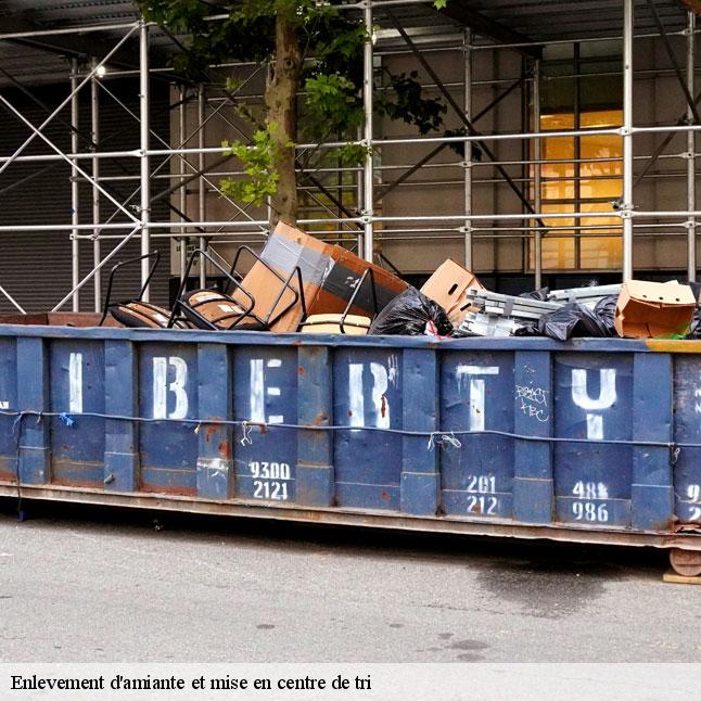 Enlevement d'amiante et mise en centre de tri-9